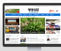 영양신문 포트폴리오 이미지